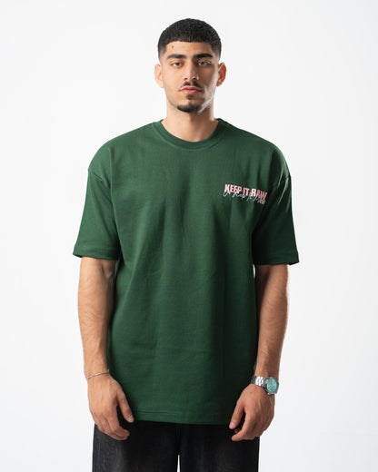 KEEP IT RAW T-Shirt (Green)
