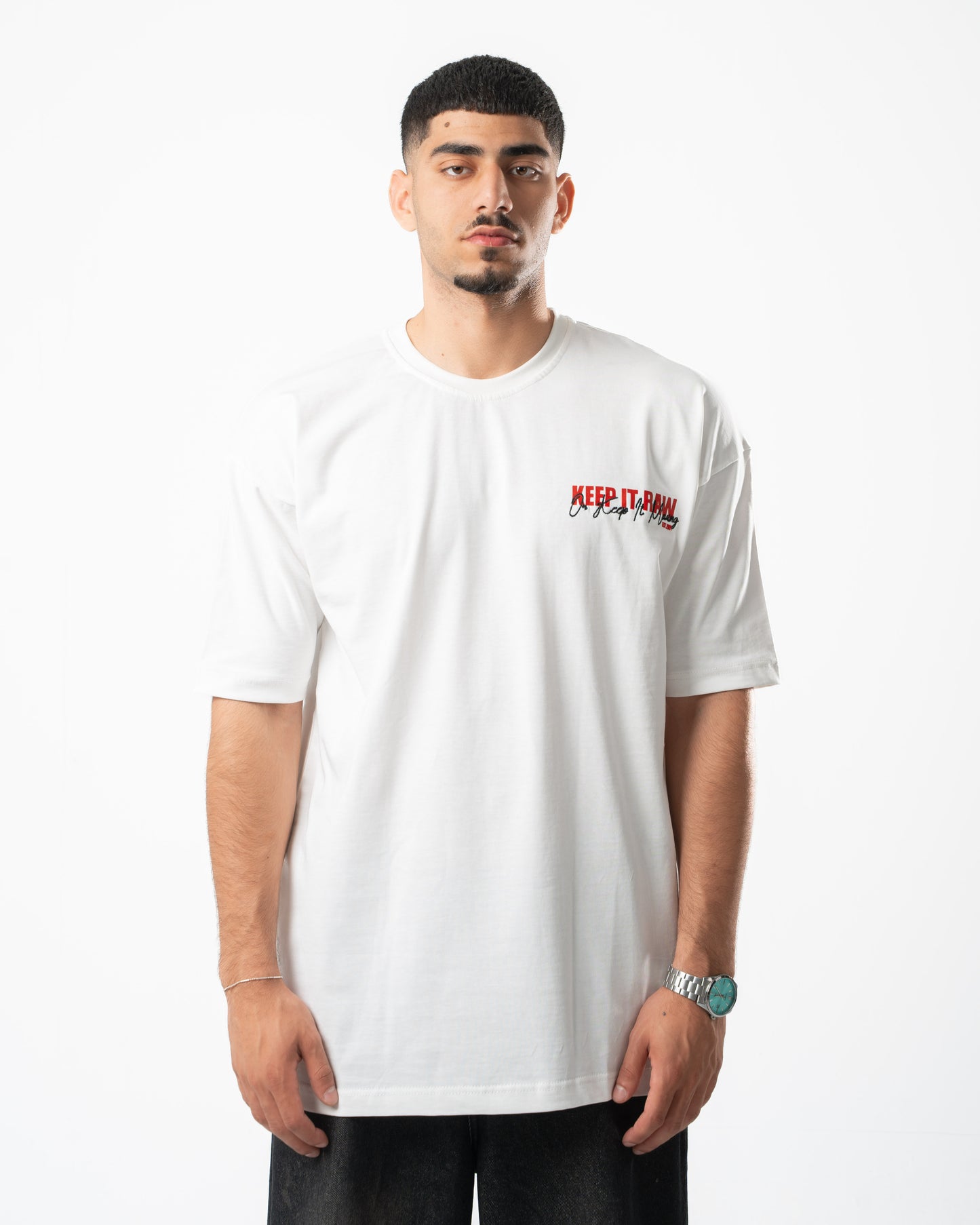 KEEP IT RAW T-Shirt (White)